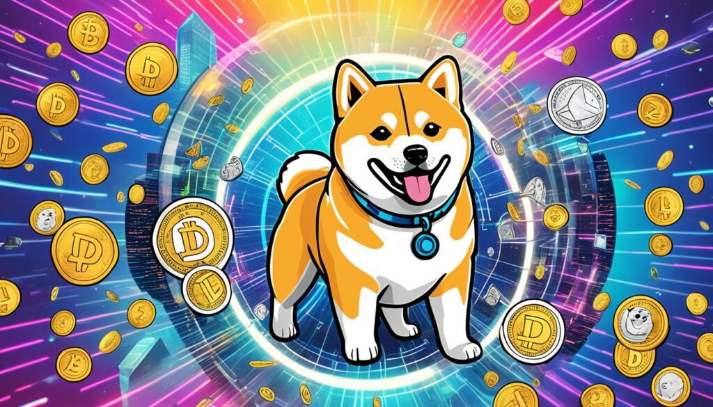 Shiba Inu und Dogecoin Meme-Münzen