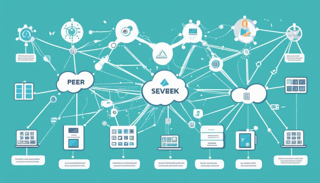 P2P network features