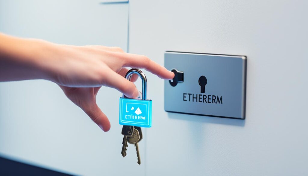 acceder a la cartera ethereum con el archivo keystore