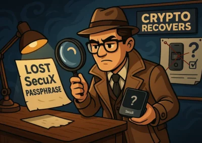 Lost SecuX Passphrase? Access Your Hidden Wallet