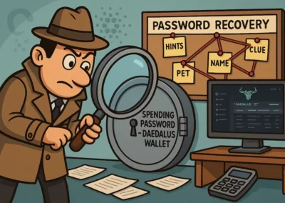 Forgot Your Daedalus Wallet Spending Password: How to Recover it