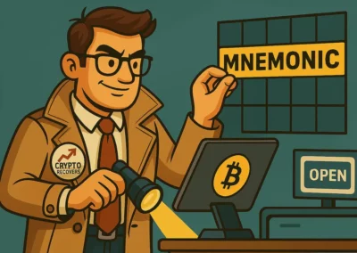 Как восстановить пропущенное слово из Вашей Mnemonic Phrase